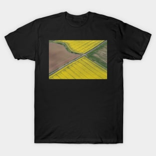 Over Dirleton fields #1 T-Shirt
